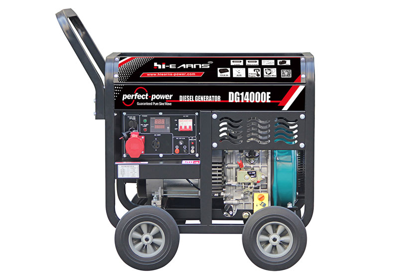 9千瓦開架柴油發電機組